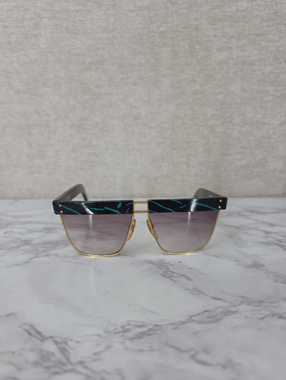 Gianni Versace Perspectives 402 910 Sunglasses Vintage 80s ASO Lady Gaga - Picture 11 of 16